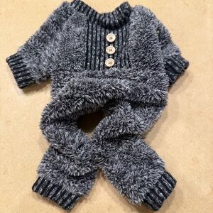 Fitwarm Dog Clothes Pajama Outfit Size X Small